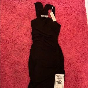 LM collection black tight dress